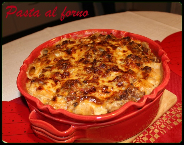 Istället för lasagne - Pasta al forno