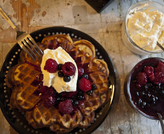 Frasiga Lowcarb Våfflor