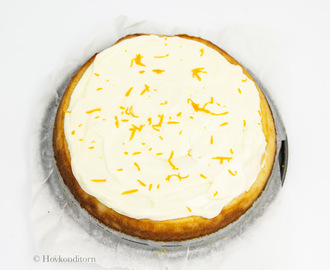 Orange Cake with Almond Paste