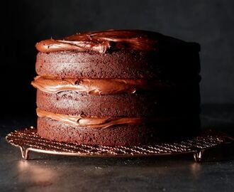 Double Chocolate Layer Cake