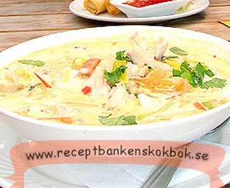 Tom kha gai / Thailänsk Kycklingsoppa