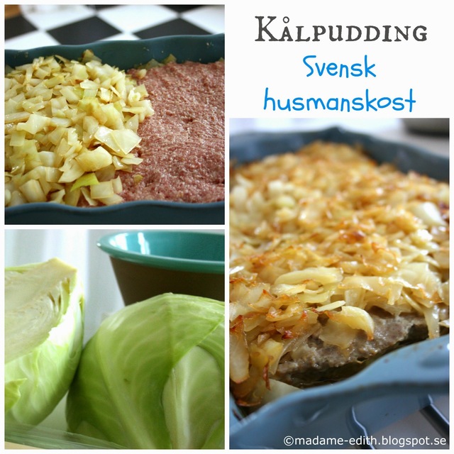 Kålpudding - Svensk husmanskost