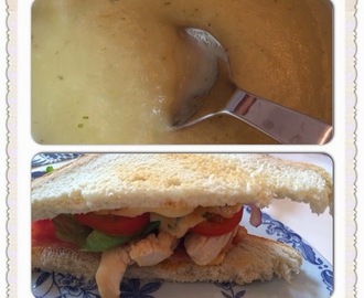 Soppa och Club sandwich