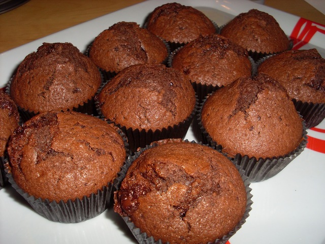 After eight muffins