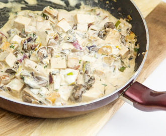 Tofu Mushroom Sauce