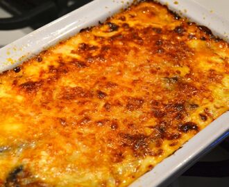 LCHF LASAGNE MED AUBERGINE