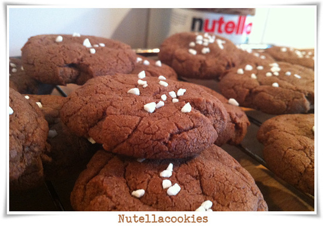 Cookies med nutella