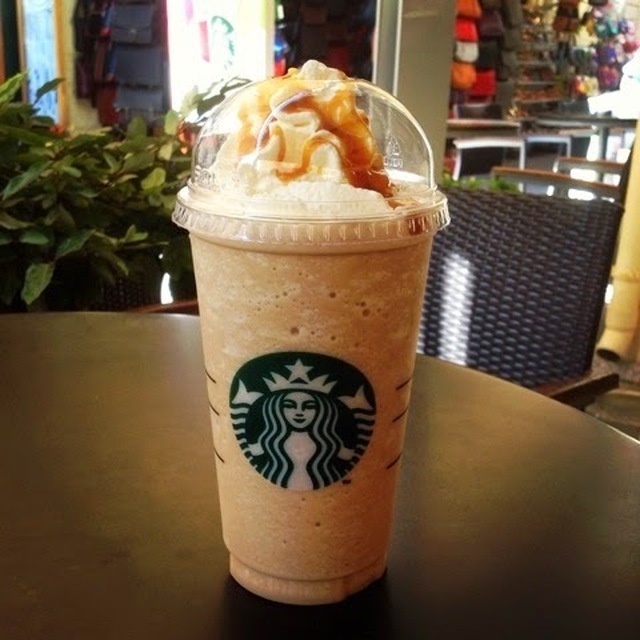 Chania Starbucks Frappuccino caramel