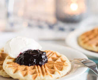 Scones i våffeljärnet | Recept från Köket.se