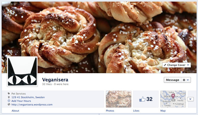 Veganisera på facebook!