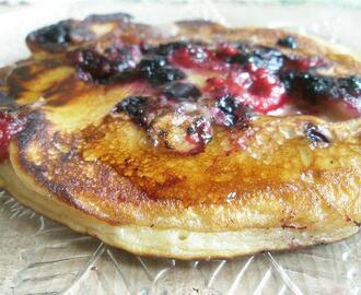 Amerikanska pannkakor till söndagens långfrukost!