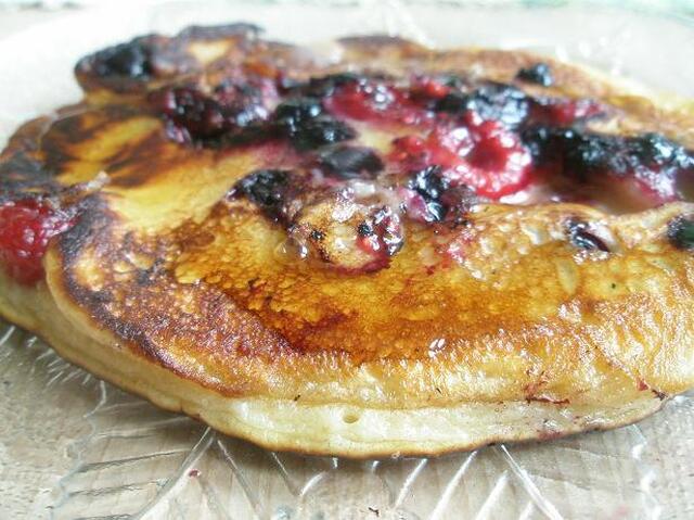 Amerikanska pannkakor till söndagens långfrukost!