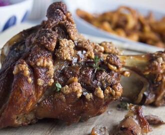 Svineskank (Schweinshaxe)