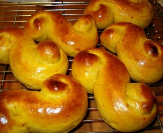 Lussekatter.