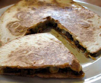 Quesadillas.