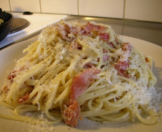 Pasta carbonara