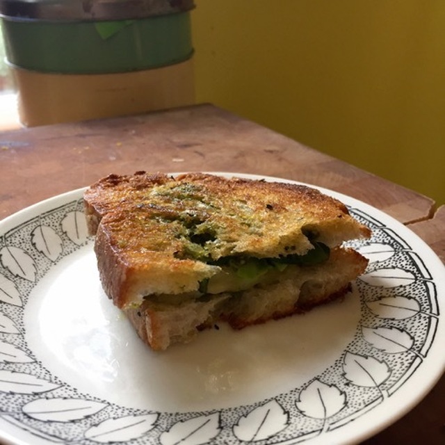 En supermegagrön toast