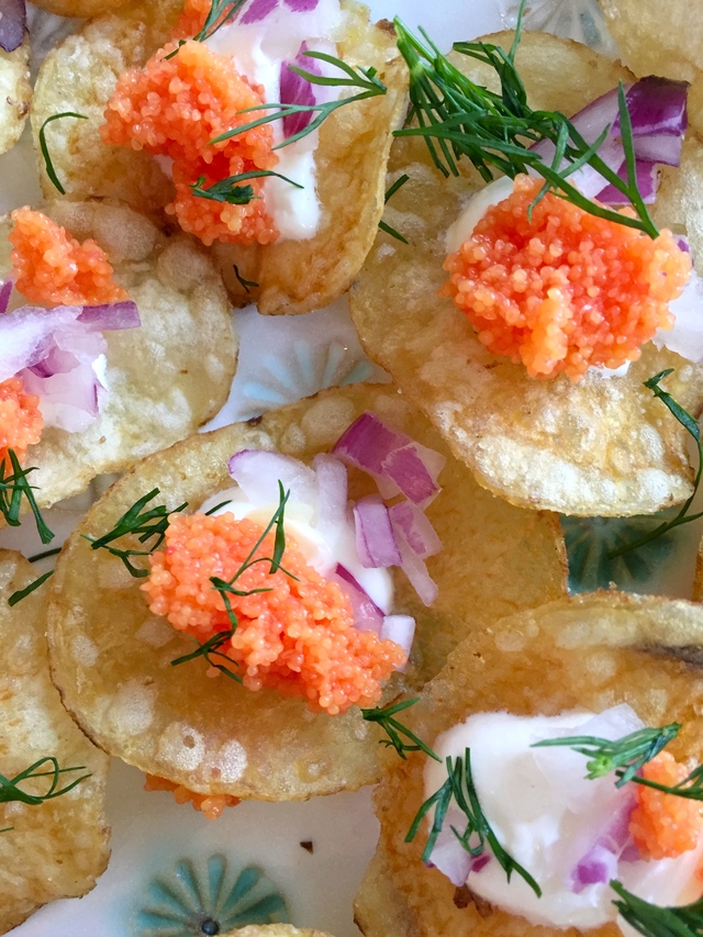 Easy & Delicious Chips & Caviar Snacks – Lätta & Goda Chips & Rom Snacks