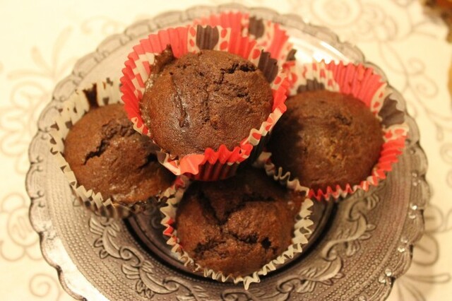 LCHF-inspirerade choklad- och bananmuffins!