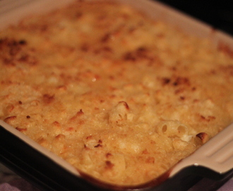 Dijonsmakande mac ‘n cheese med pankotopping