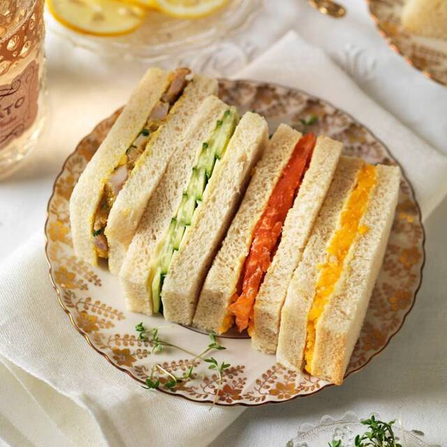 Sandwich – recept på sandwich till afternoon tea