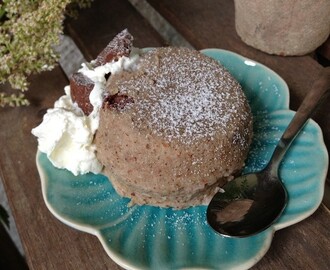 Banan- mug cake med nutella