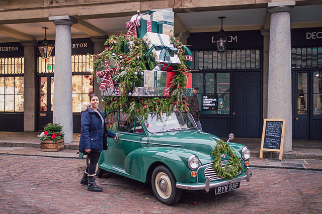 Julshopping på Covent Garden och Sugarsin