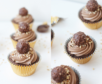 Ferrero Rocher cupcakes