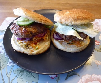 Sweet potato burger buns från Korvbrödsbagarn