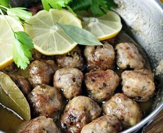 Köttbullar med citron