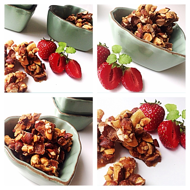 Salty & sweet almond crunch