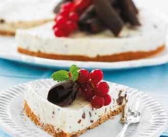 Cheesecake med vit choklad