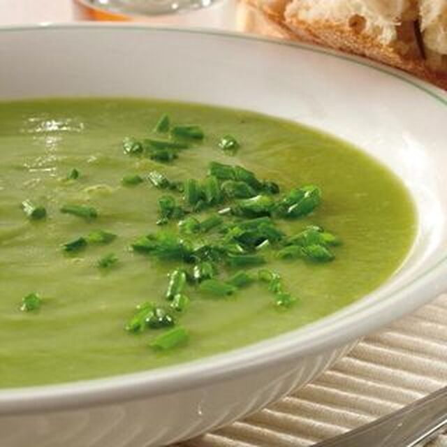 Härligt grön soppa
