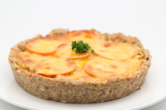 Quiche with Soy and Vegetables