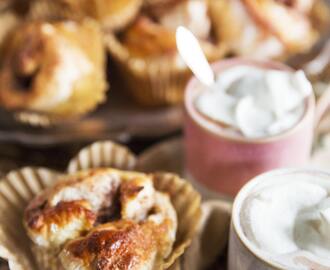 Glutenfria kanelbullar med kardemummasmör