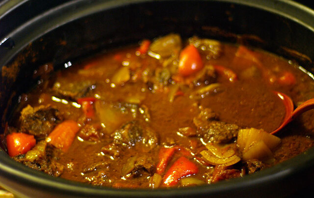 Gulasch i Crock Pot