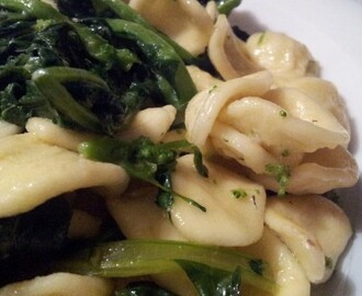 Orecchiette con cime di rapa