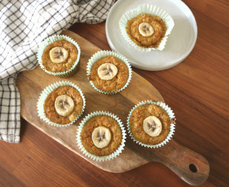 Barnvänliga matmuffins med smak av kanel