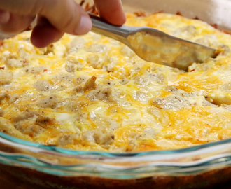 Cheesy Hash Brown Quiche