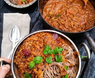 Pasta Bolognese