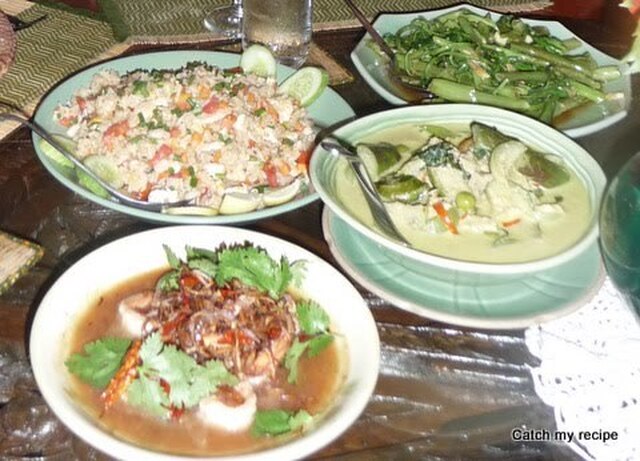 Thailändsk grön curry