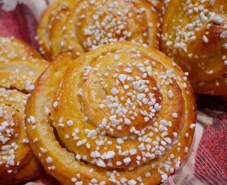 Lussebullar med Lyxig Mandelfyllning