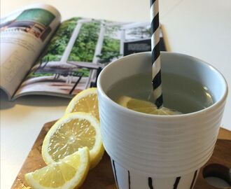 Fördelarna med citronvatten
