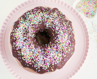 Donut cake!