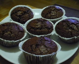 Amerikanska kanel & chokladmuffins