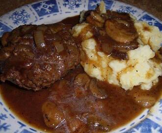 Hamburger Steaks with Onion Gravy