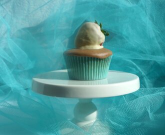 Vaniljcupcakes med dulche de leche frosting