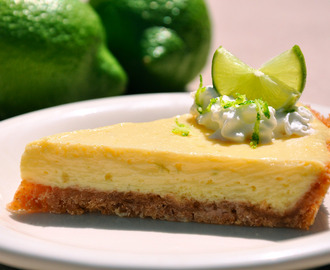 Key Lime Pie med knäckigt skal