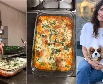 Recipe: Chef Monica Geller aka Courteney Cox whips up savoury Chicken Parmesan