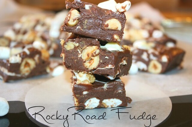 One for the road- Rocky Road fudge